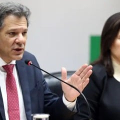 Ministros da Fazenda, Fernando Haddad, e do Planejamento e Orçamento, Simone Tebet. Foto: Valter Campanato/Agência Brasil
