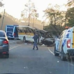 Motorista morre em acidente com ônibus escolar em Cachoeiro