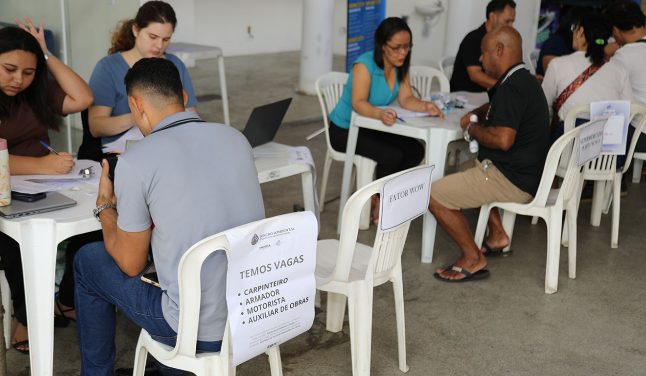 Os mutirões incluem serviços para trabalhadores e de capacitação. Foto: Divulgação/Prefeitura de Cariacica