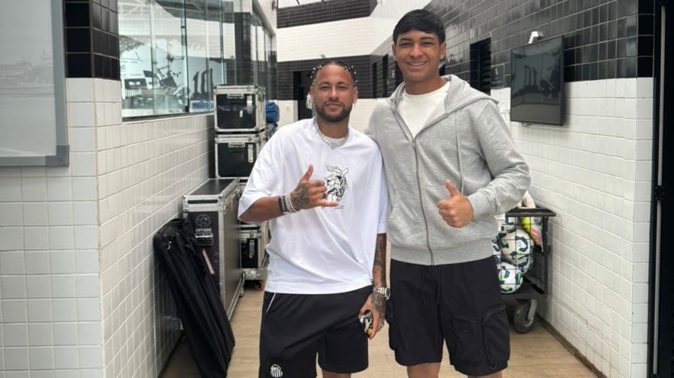 Neymar e Arthur do Vale
