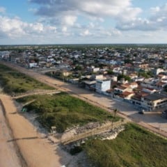 Orla de Guriri, em São Mateus