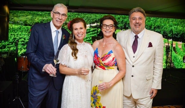 O belo casamento de Edilene Chieppe e Vicente Jorge