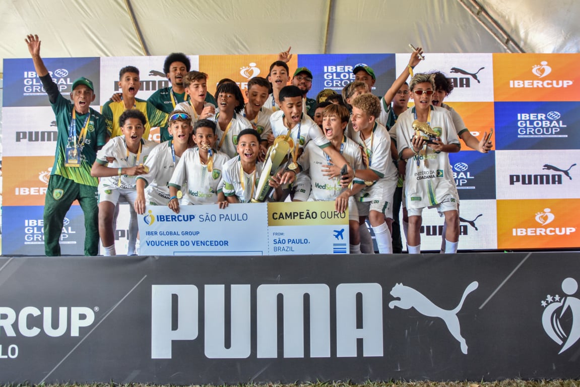 Ibercup SP 2025. Porto Vitória campeão sub-13. Série Ouro