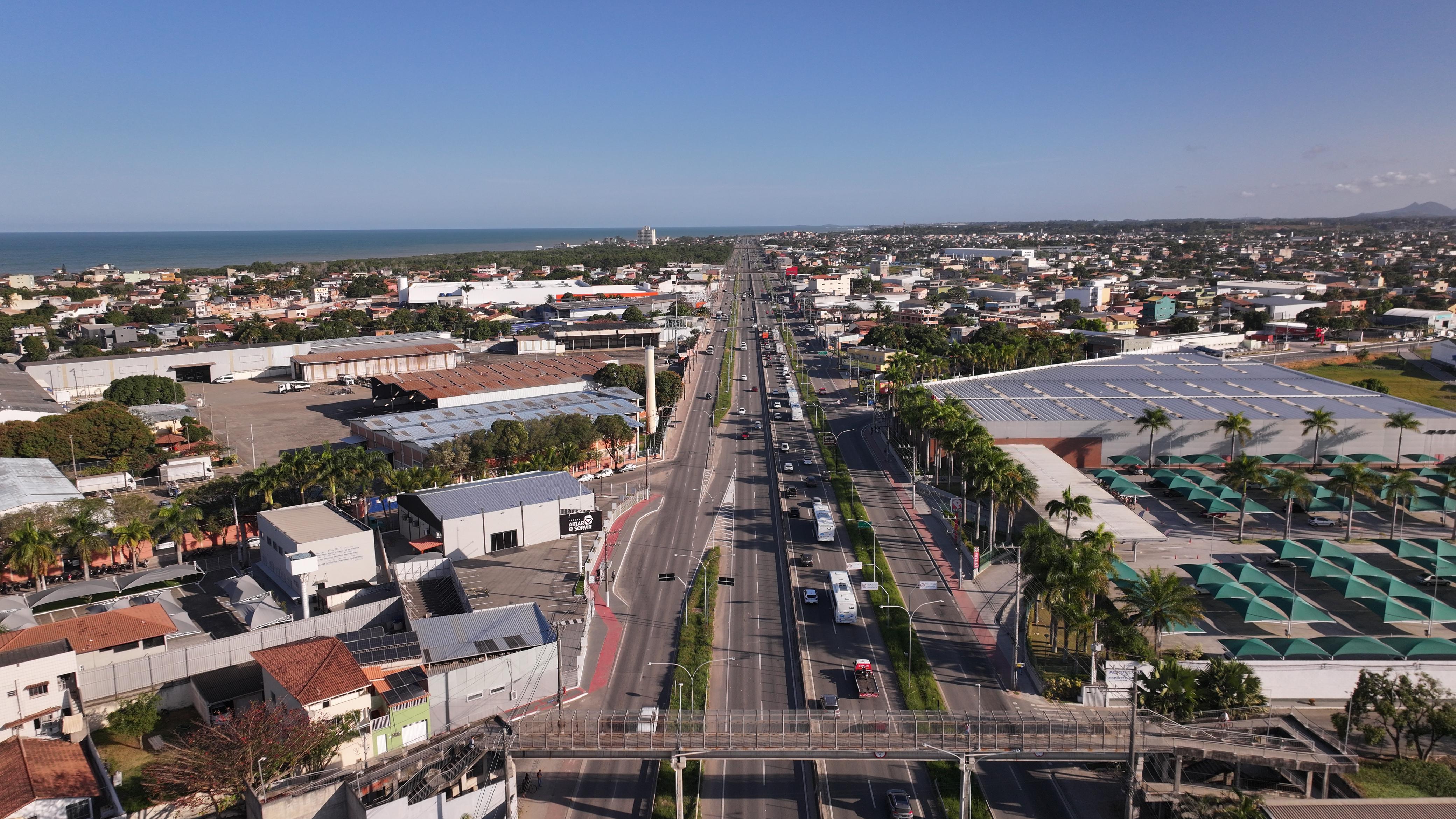 Rodovia do Sol corta bairros da Região 5 de Vila Velha