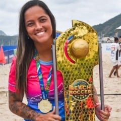 Rose Andrade é a nova técnica da seleção brasileira de beach soccer