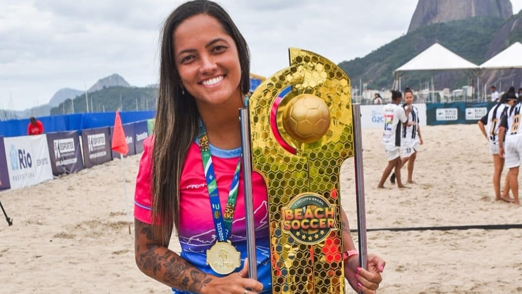Rose Andrade é a nova técnica da seleção brasileira de beach soccer