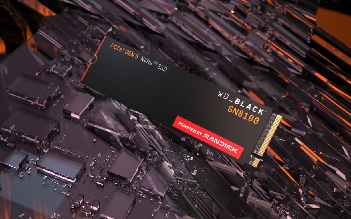 Sandisk eleva o padrão com o novo WD_BLACK™ SN8100 NVMe™ SSD