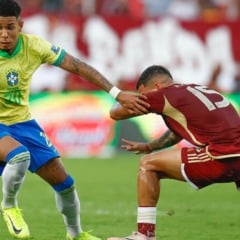 19.11.2024 - Brasil x Uruguai - Salvador Brasil x Uruguai pela Eliminatória Sul-Americana 2026 no estádio da Fonte Nova, na cidade de Salvador, nessa terça-feira 19/11. Foto: Rafael Ribeiro/CBF