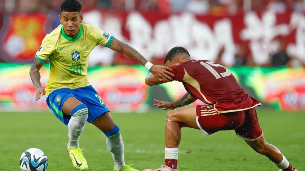 19.11.2024 - Brasil x Uruguai - Salvador Brasil x Uruguai pela Eliminatória Sul-Americana 2026 no estádio da Fonte Nova, na cidade de Salvador, nessa terça-feira 19/11. Foto: Rafael Ribeiro/CBF