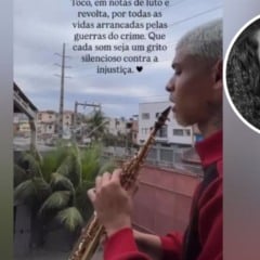 VÍDEO | Saxofonista toca louvor em homenagem às vítimas de ataque em Vila Velha