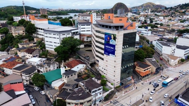 Sede da Faesa na Ilha de Monte Belo em Vitória