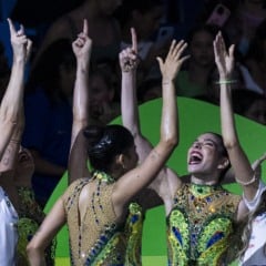 Campeonato Mundial de Ginástica Rítmica. Seleção Brasileira de Conjunto. Rio de Janeiro