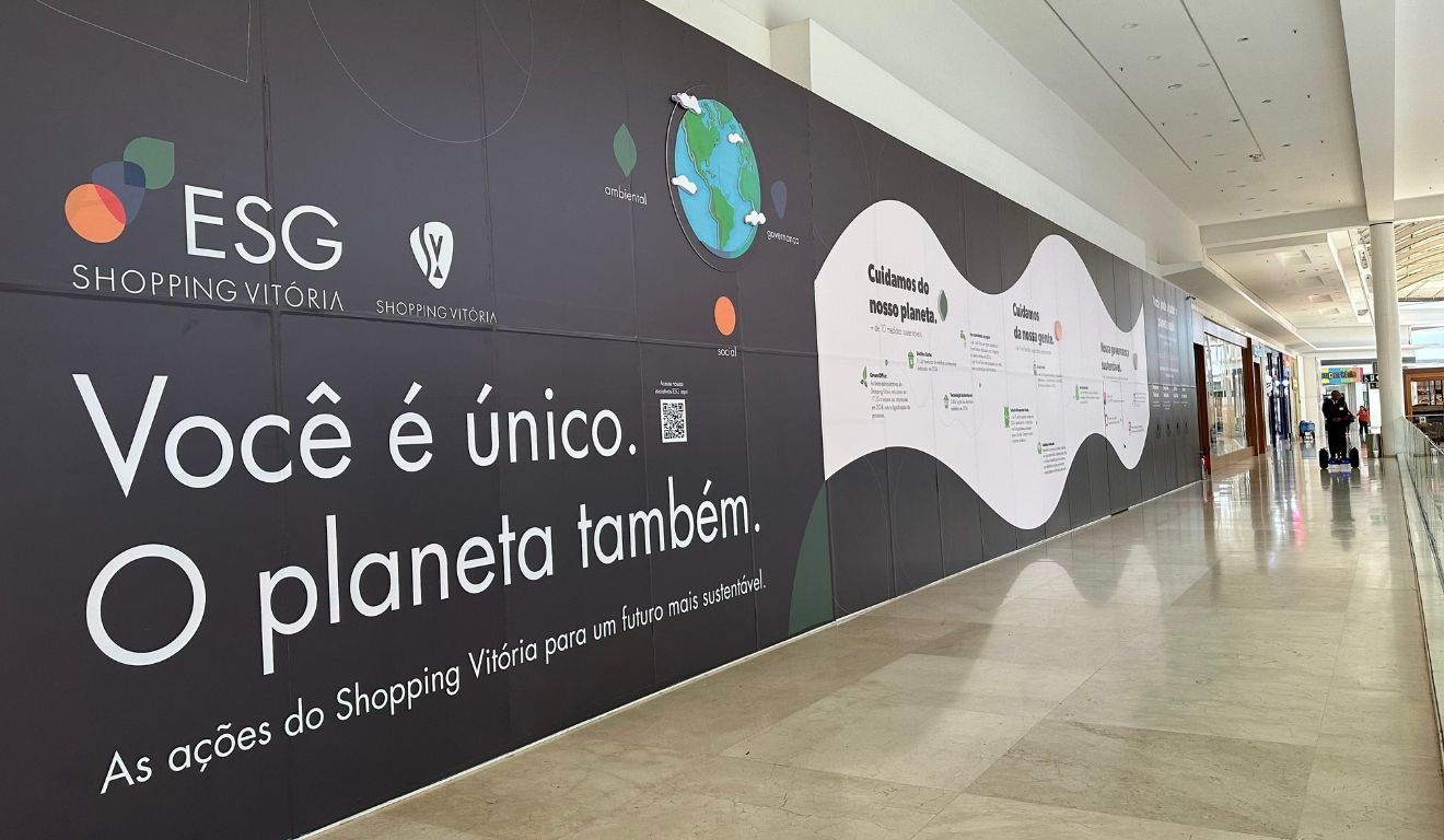 Shopping Vitória abre ponto de coleta de resíduos para ONG capixaba