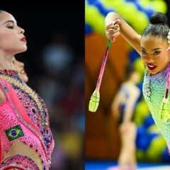 Sofia Madeira e Geovanna Santos (Jojô), ginástica rítmica