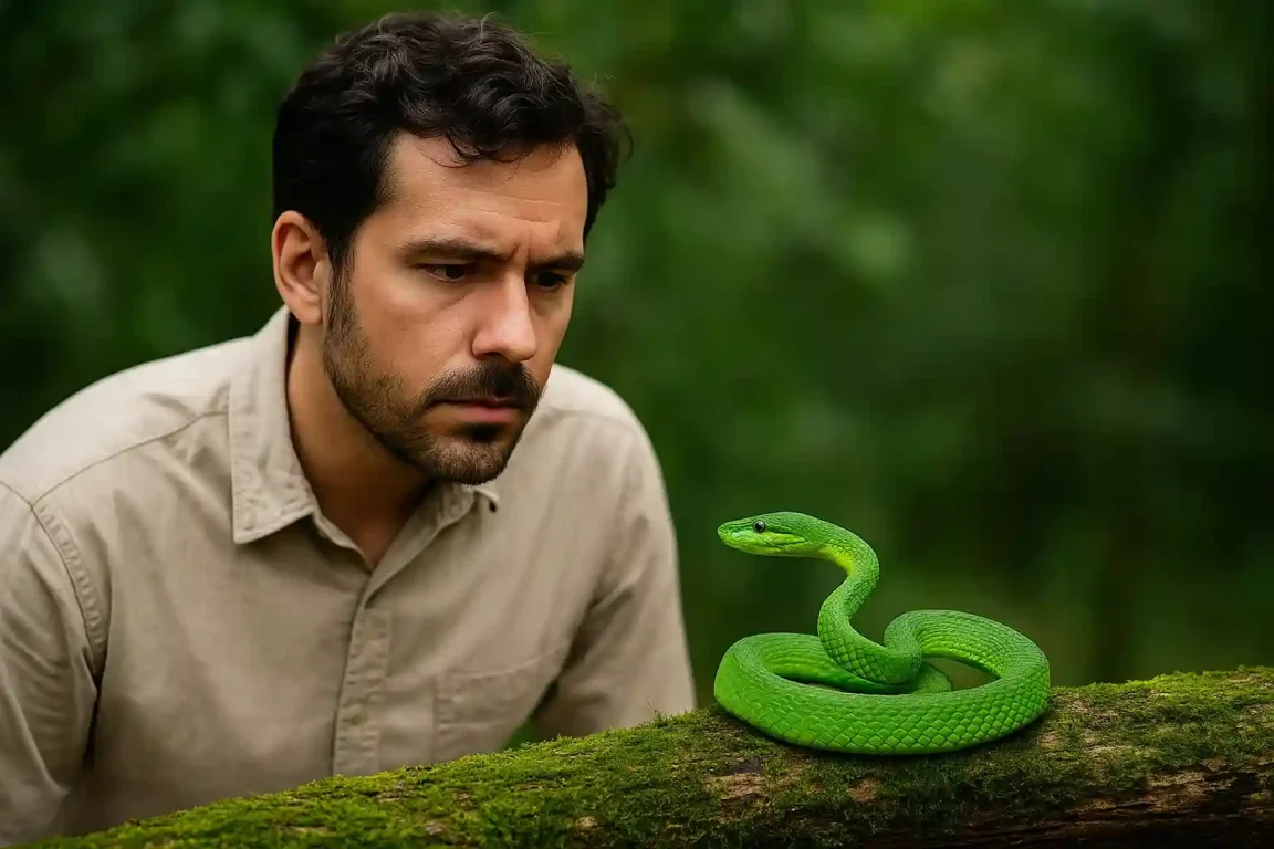 Sonhar com cobra verde espiritualidade e significado
