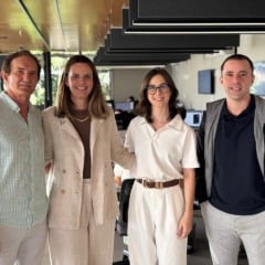 Euder Pedroni, Izabella Tessarolo, Emanuelle Pessotti e Arisio Tessarolo Filho - Foto: Divulgação