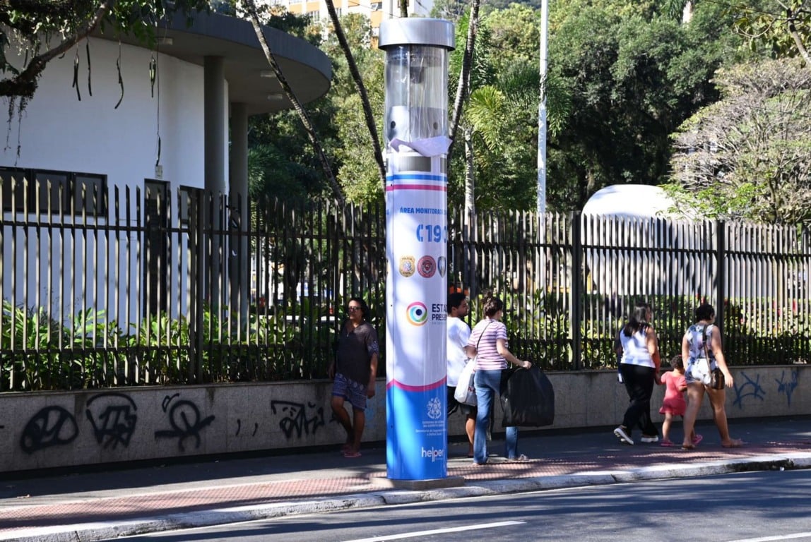 Totem de Segurança Parque Moscoso