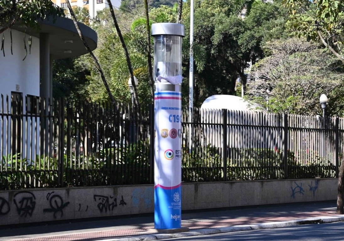 Totem de Segurança Parque Moscoso Totem de Segurança Parque Moscoso