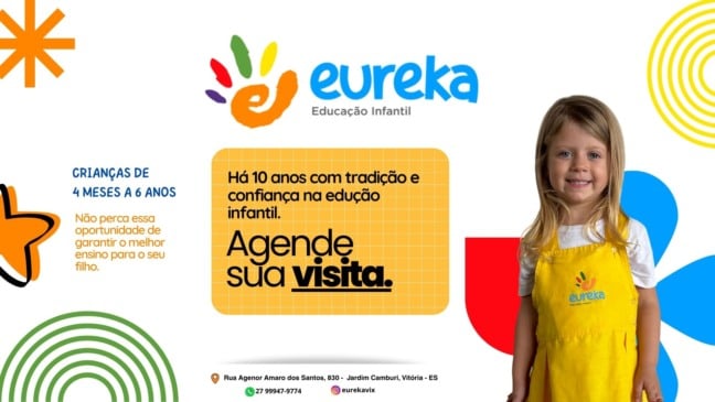 Eureka Educação Infantil une excelência pedagógica com leveza da infância 