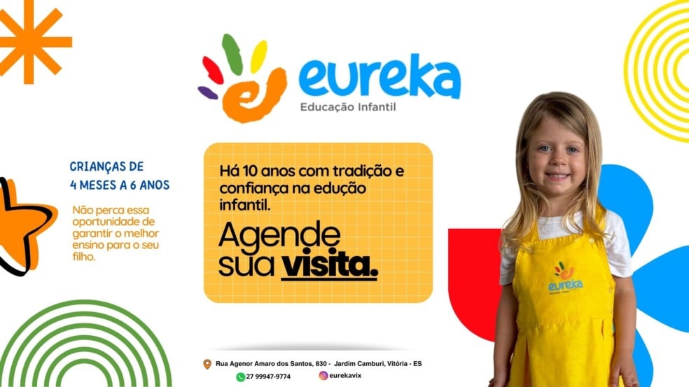 Eureka Educação Infantil une excelência pedagógica com leveza da infância 