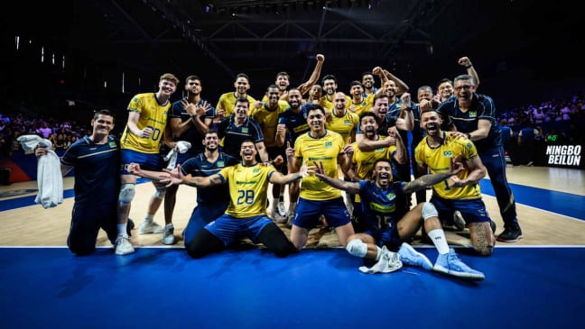 Liga das Nações de Vôlei (VNL): Brasil x Eslovênia