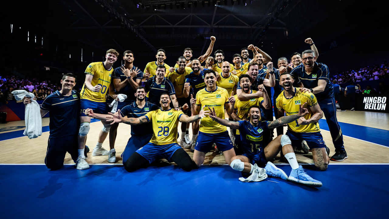 Liga das Nações de Vôlei (VNL): Brasil x Eslovênia
