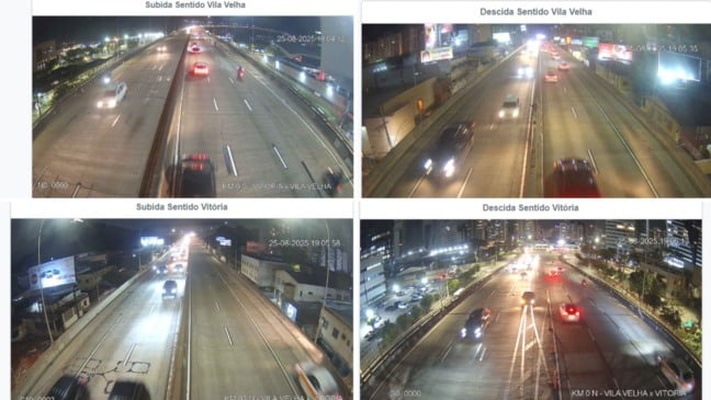 Usuários já podem ver imagens da Terceira Ponte ao vivo (Foto: Reprodução / Ceturb)