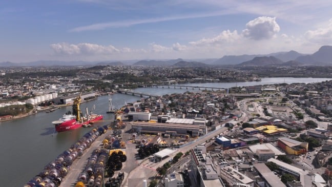 Vitória e Vila Velha vista aérea