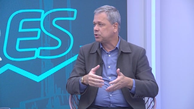 Para Fabiano Pereira, o ES tem potencial para ter mais embarcações e para explorar melhor o turismo náutico. Crédito: Reprodução de TV Para Fabiano Pereira, o ES tem potencial para ter mais embarcações e para explorar melhor o turismo náutico. Crédito: Reprodução de TV