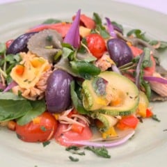 Salada de Farfalle. Foto: Roberta Salgueiro