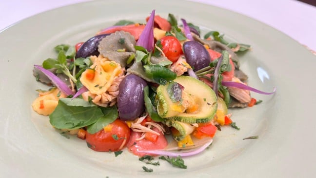 Salada de Farfalle. Foto: Roberta Salgueiro