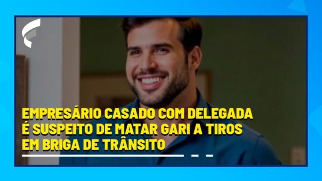 Empresário casado com delegada é suspeito de matar gari a tiros em briga de trânsito