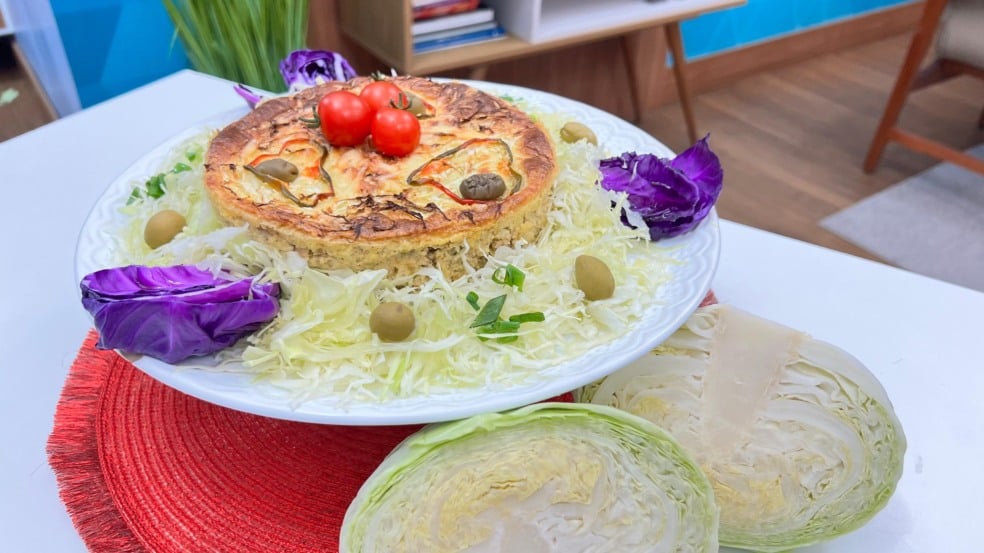 Torta Cremosa de Repolho com Carne Moída. Foto: Roberta Salgueiro