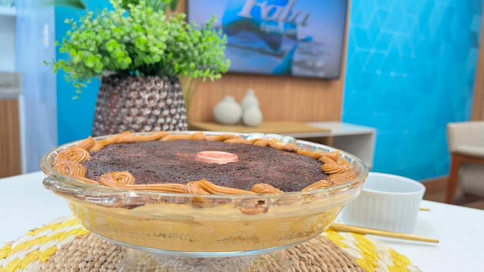Pavê de Doce de Leite com Café. Foto: Roberta Salgueiro