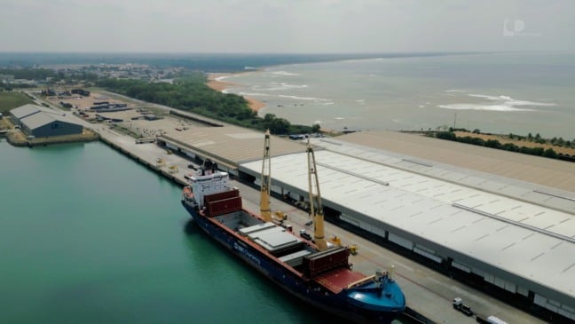 Portocel é um dos portos que faz parte da integração proposta pelo ParkLog na região de Aracruz, no NOrte do ES. Crédito: Reprodução/Portocel