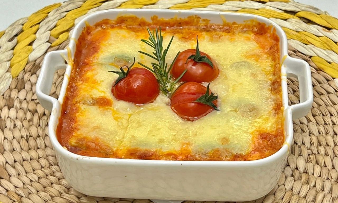 Rondelli de Abobrinha Gratinado. Foto: Roberta Salgueiro Rondelli de Abobrinha Gratinado. Foto: Roberta Salgueiro