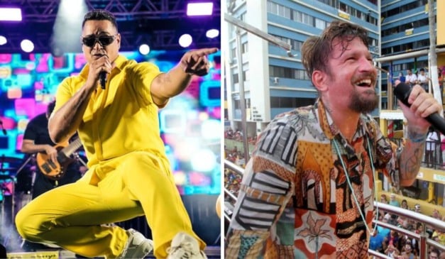 Saulo se apresenta na sexta, enquanto Xanddy faz show no sábado (Foto: Reprodução/Redes Sociais)