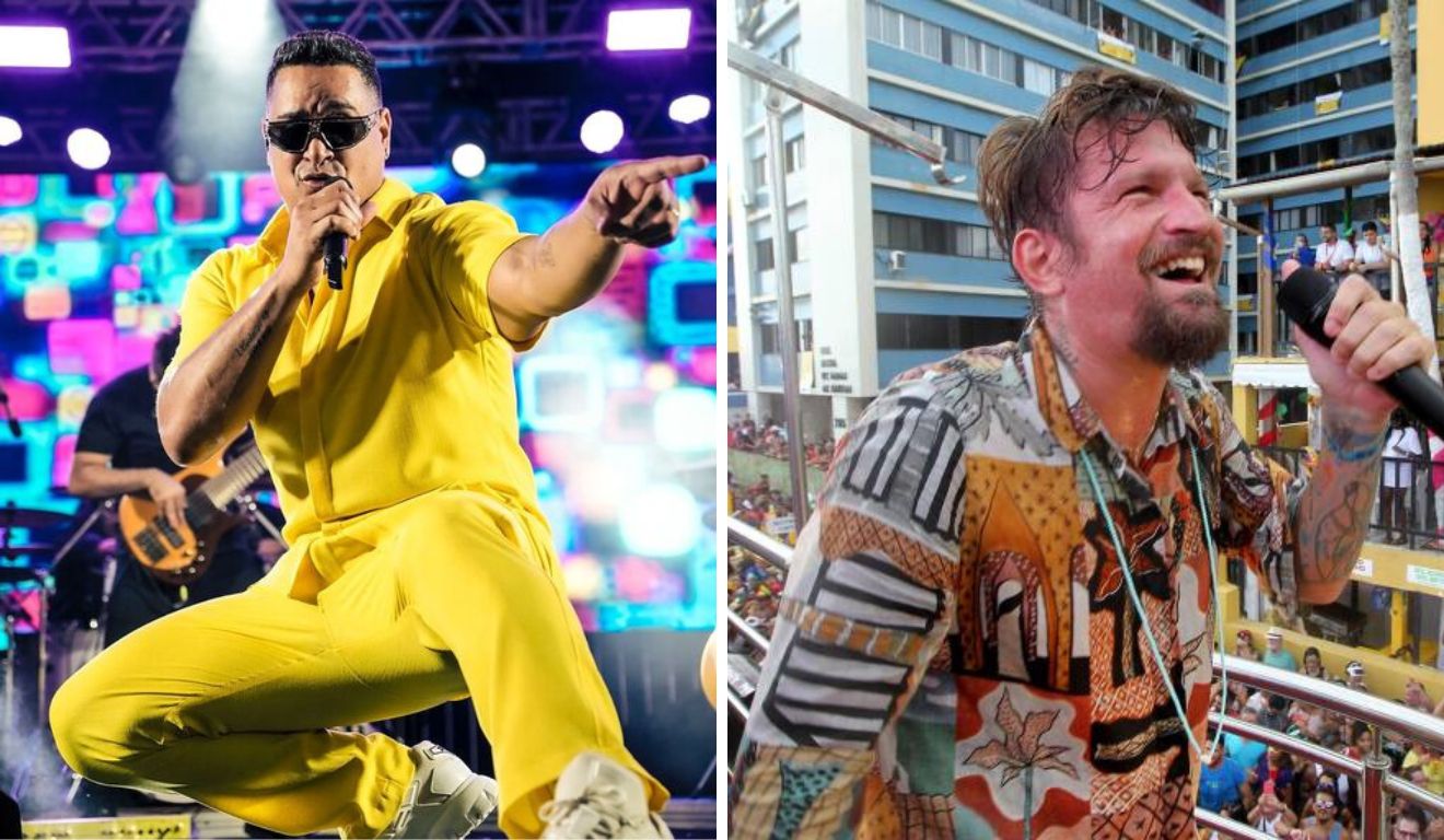 Saulo se apresenta na sexta, enquanto Xanddy faz show no sábado (Foto: Reprodução/Redes Sociais)