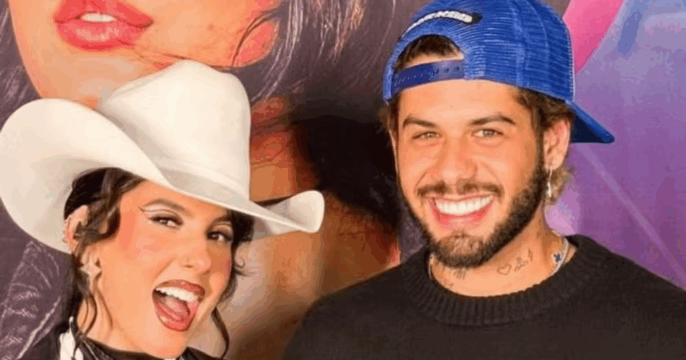 Ana Castela e Zé Felipe (Foto: Reprodução/X @infocastela)
