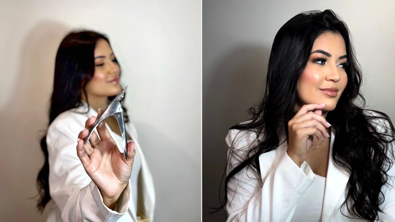 Ana Paula de Oliveira, manicure de Piúma (Foto: arquivo pessoal)