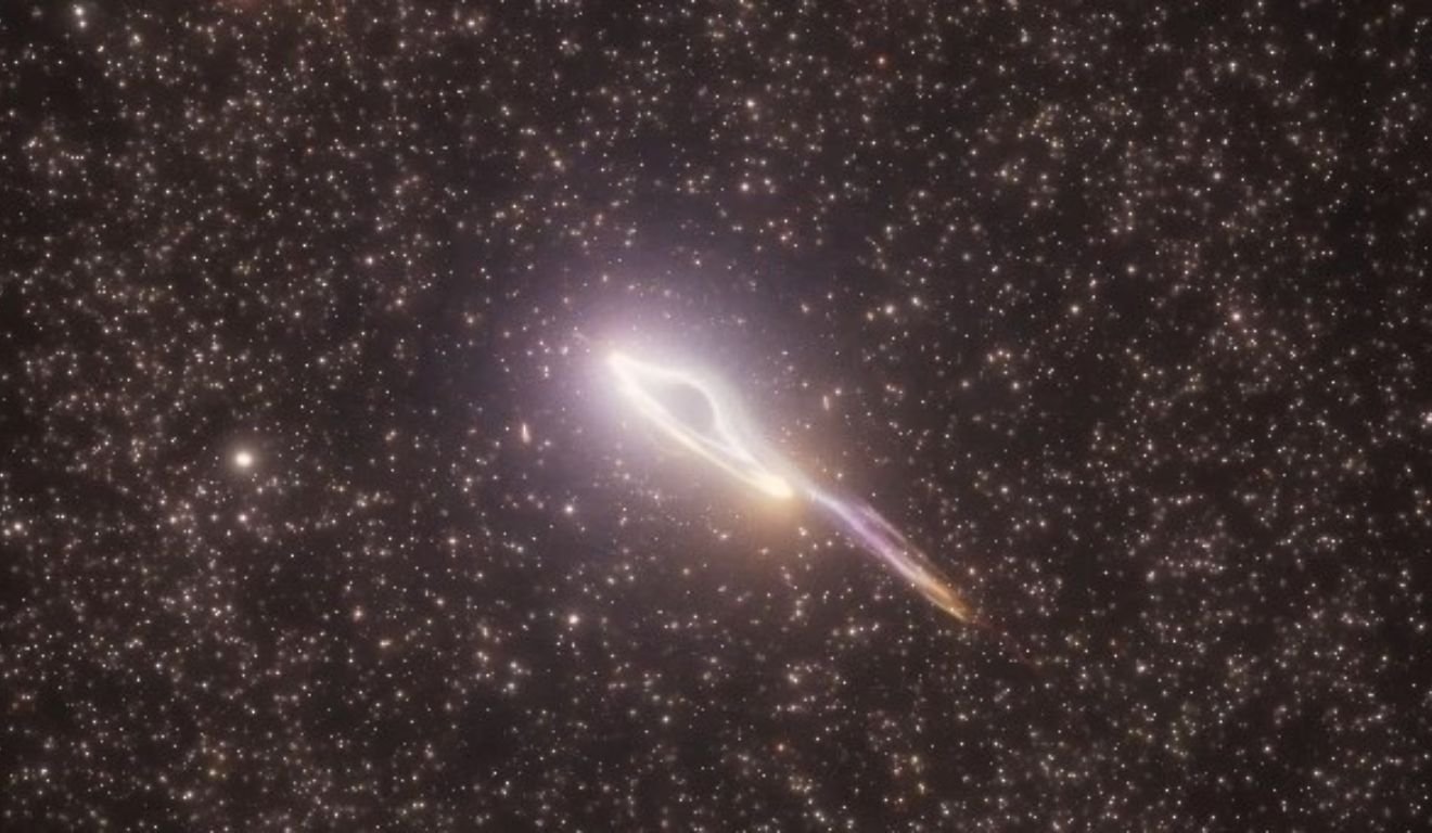 Telescópio registra buraco negro engolindo estrela