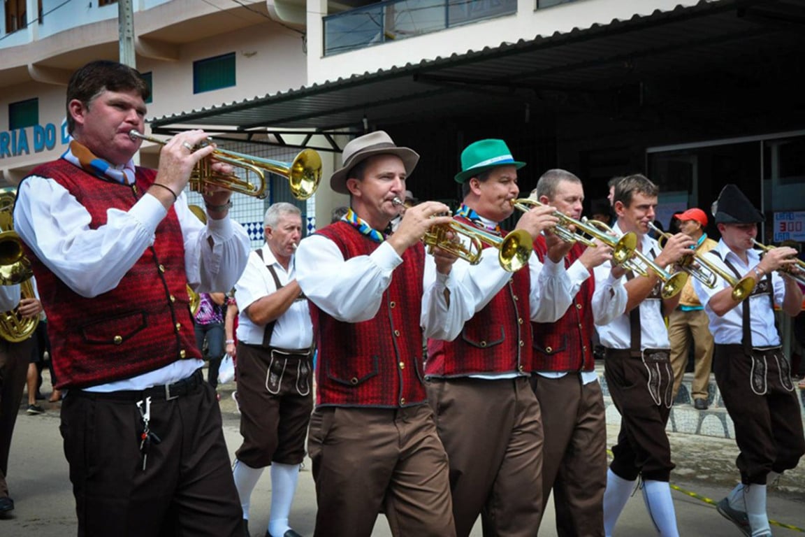 Música, dança são aspectos que poderão ser destacados na nova rota / Foto: Divulgação Pommerfest Melgaço/Johany Fotografia
Música, dança são aspectos que poderão ser destacados na nova rota / Foto: Divulgação Pommerfest Melgaço/Johany Fotografia