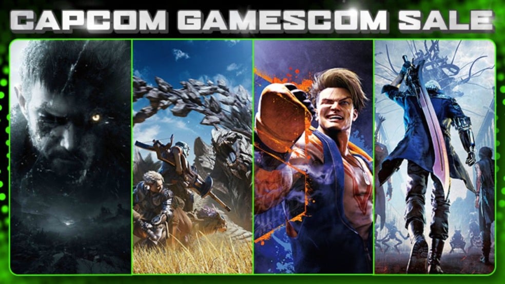 Capcom baixa os preços no Steam durante a Gamescom