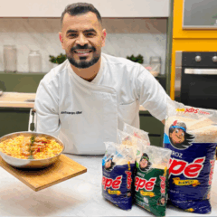 Alessandro Eller vai ensinar a preparar receitas com arroz. Foto: Kayra Miranda