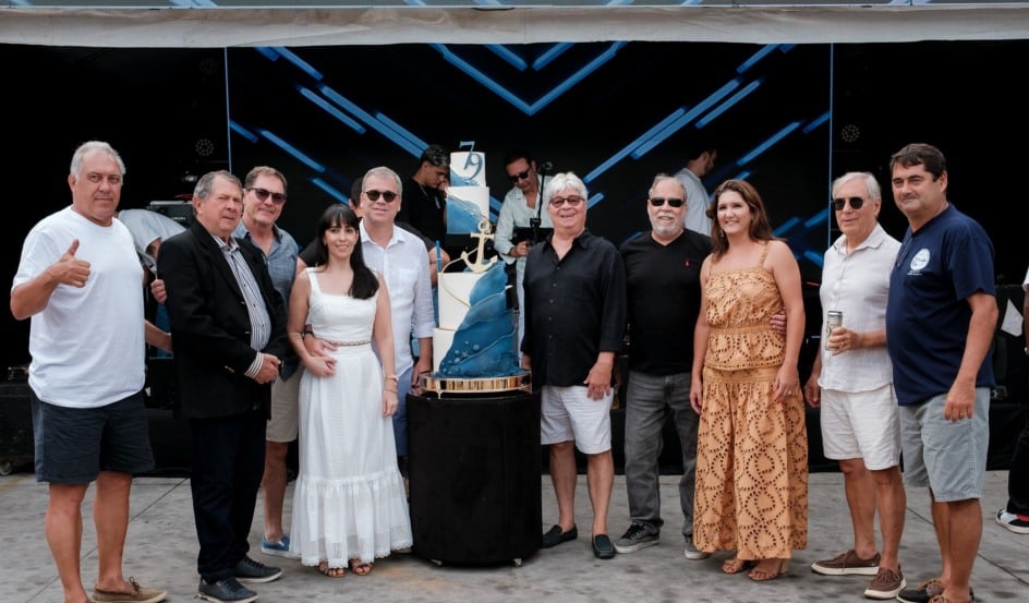 O nosso Iate Clube demonstrando alto prestígio recebeu perto de mil pessoas para os seus 79 anos