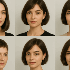Cortes de cabelo que afinem o rosto e tragam frescor ao visual: descubra opções modernas e práticas para mulheres 40+/Foto: ChatGPT