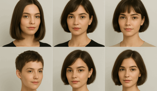 Cortes de cabelo que afinem o rosto e tragam frescor ao visual: descubra opções modernas e práticas para mulheres 40+/Foto: ChatGPT