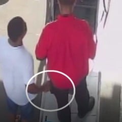 Foto: Câmera de segurança/ Reprodução 