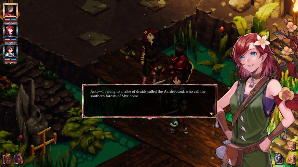Guild Saga: Vanished Worlds é arte em forma de pixel art em português