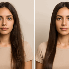 Combinação de amido de milho, glicerina e óleo de argan é compartilhada como opção natural para cabelos lisos, hidratados e sem frizz